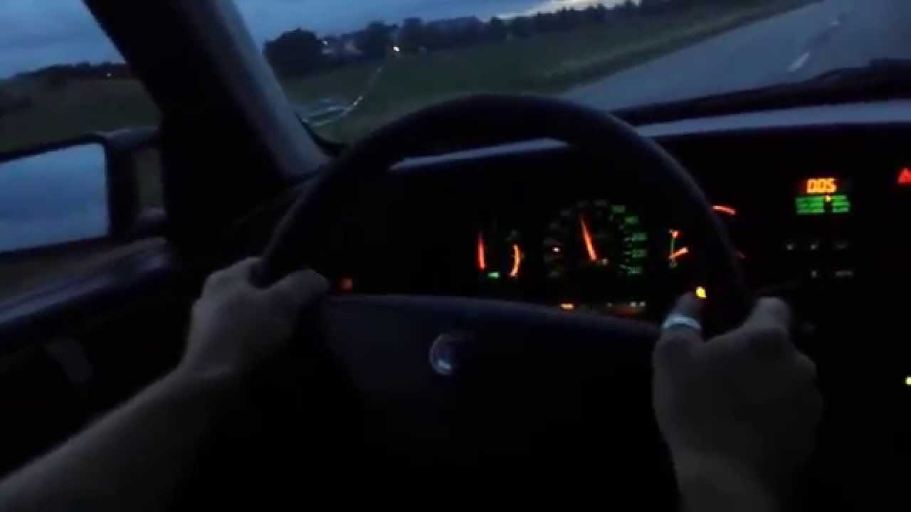 Saab 9000 Turbo testdrive 618,7 bhp.