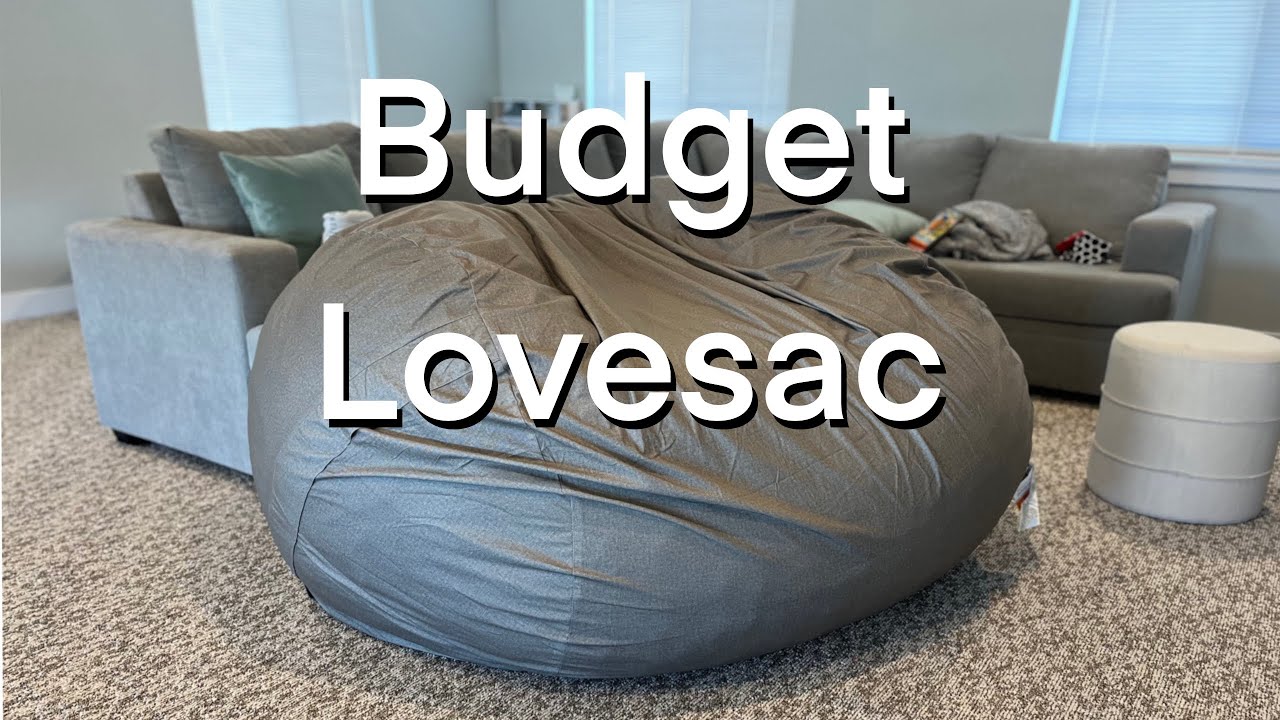 Распаковываем версию LoveSac от Amazon. Большой Джо.