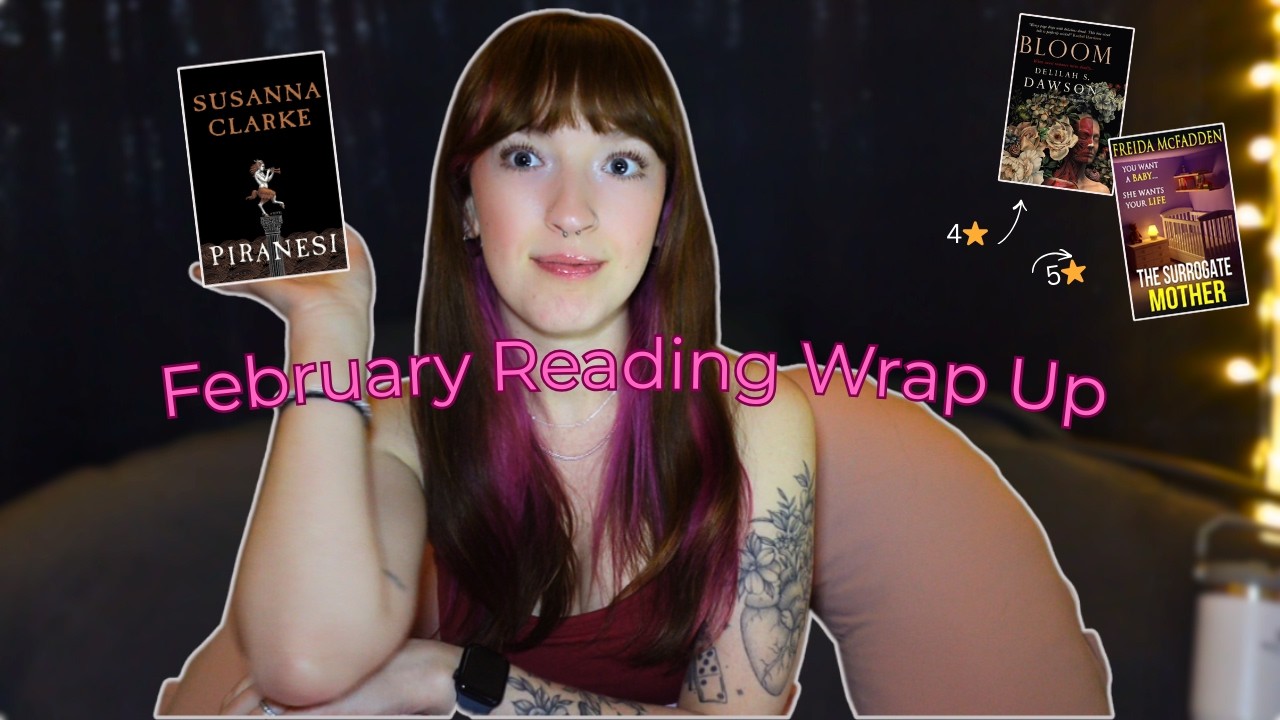 february reads 📚 one 5 star, horror, romance & lit fic