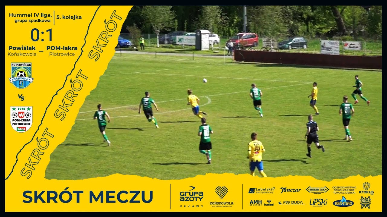 Skrót meczu: Powiślak Końskowola - POM Iskra Piotrowice 0:1 | Sezon 2022/2023