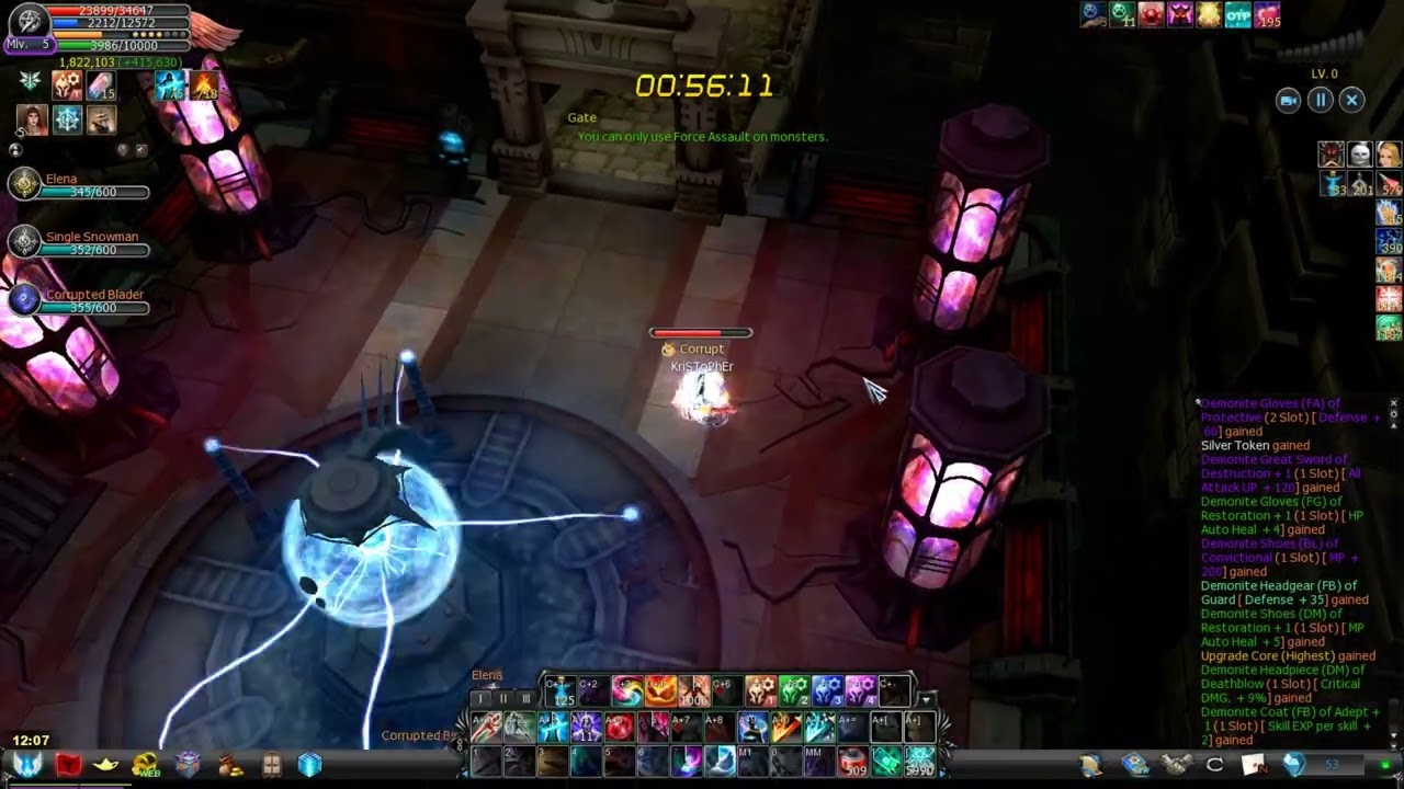 Cabal Online(NA) Episode 41: FB Solo Forgotten Temple B3F(Bosses new stats)