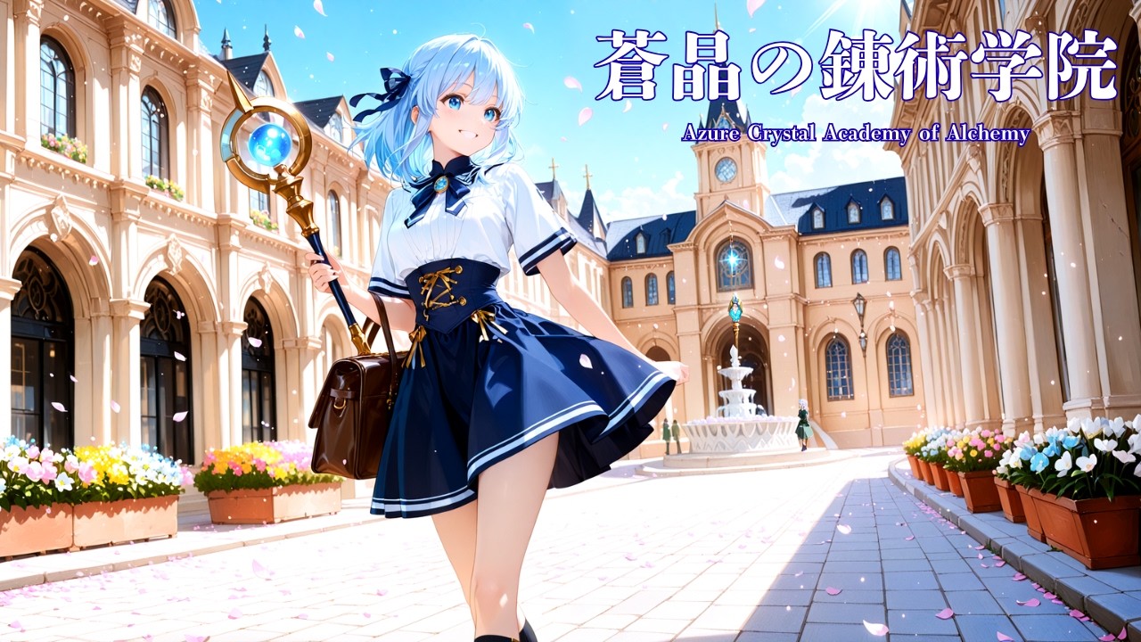 【異世界ケルト音楽 / Celtic Music】蒼晶の錬術学院【作業用・癒し・リラックス】