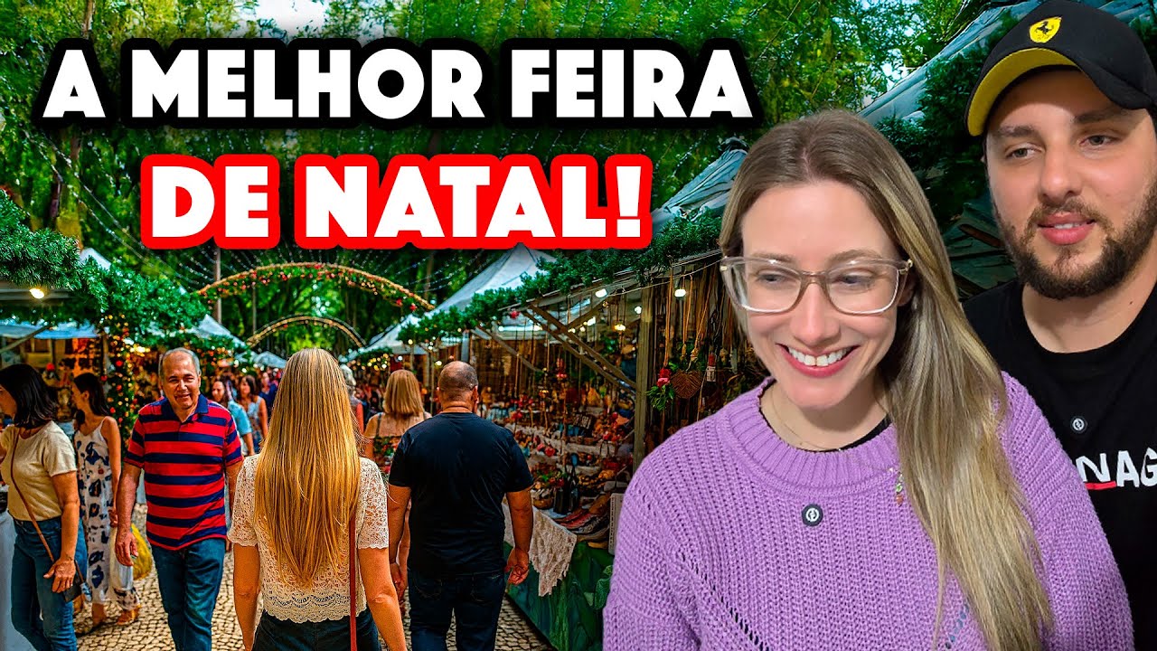 FEIRA DE NATAL DA PRA&Ccedil;A OS&Oacute;RIO EM CURITIBA: COMIDAS, PRE&Ccedil;OS E ITENS DE NATAL!