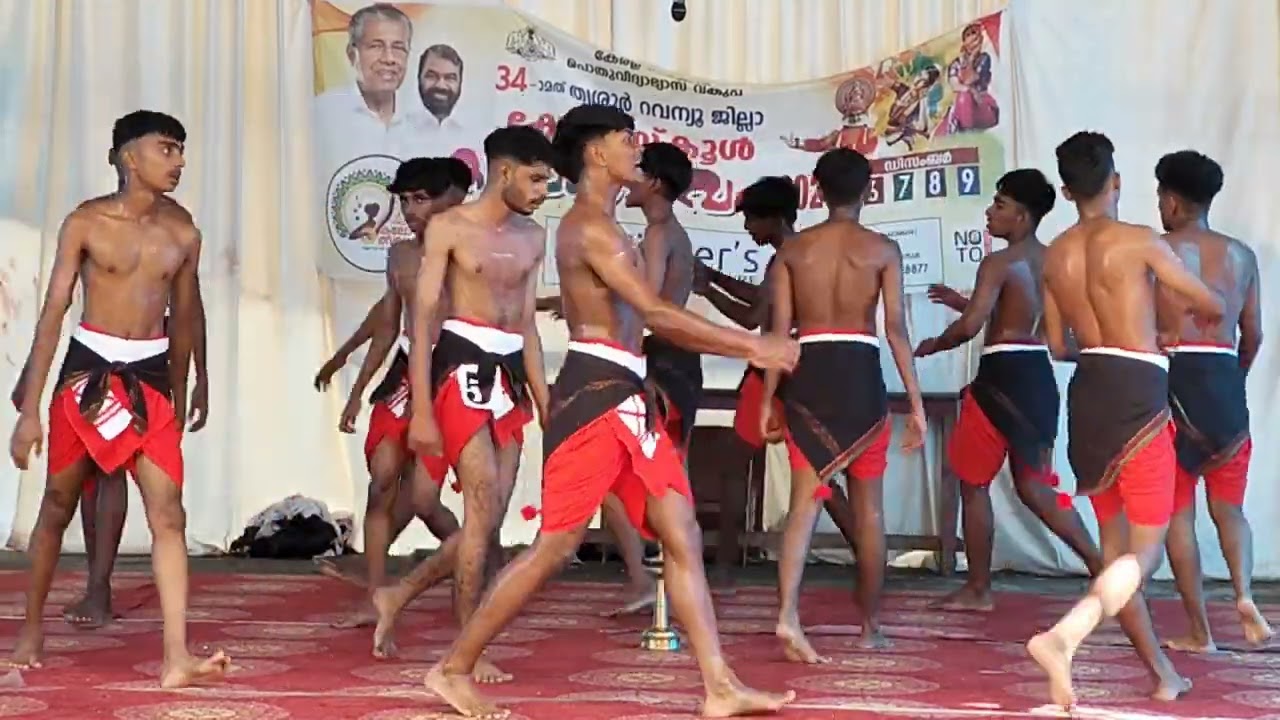 ആഹാ .. വെറും കളിയല്ലാട്ടോ ഇത് .. പൂരക്കളിയാ / poorakkali performance kerala school kalolsavam