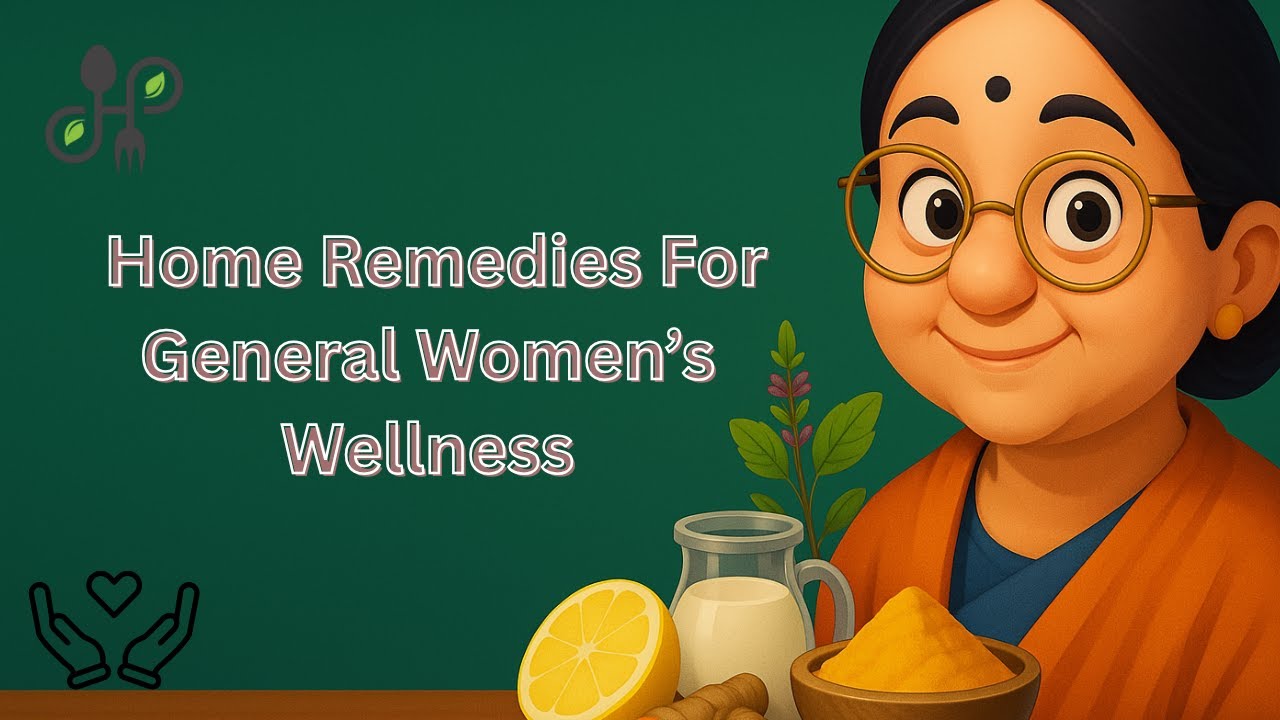 Home Remedies for Women&rsquo;s Wellness | Natural Healing Tips for Hormonal Balance, Skin & Energy #viral