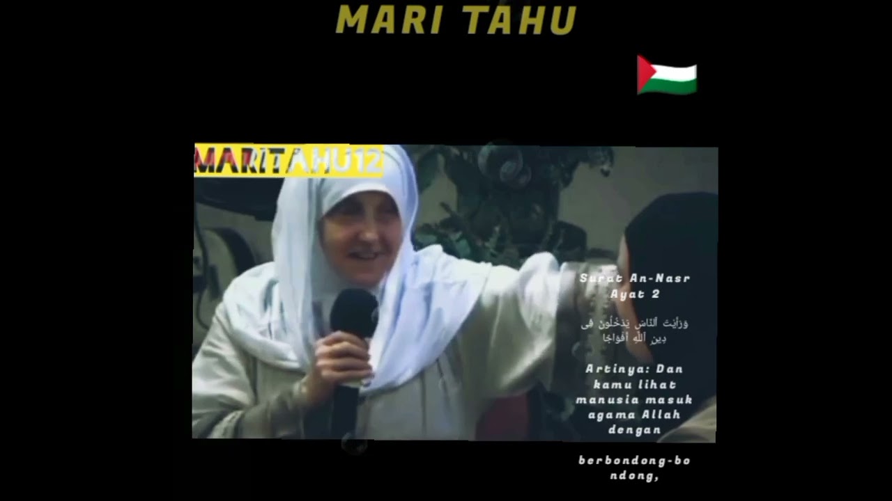 MASYAALLAH KISAH WANITA YANG MENDAPAT HIDAYAH DAN BERSYAHADAT #shorts