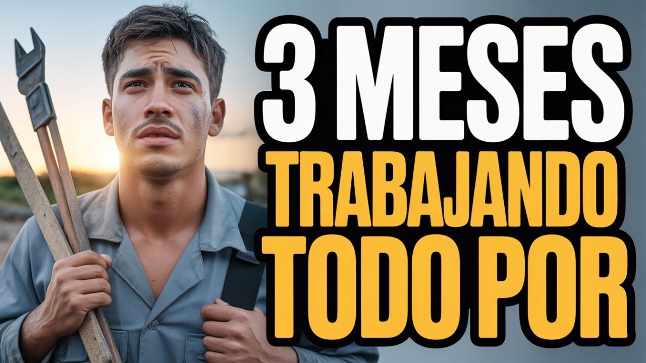 3 meses trabajando todo por ‘mantenerme ocupado