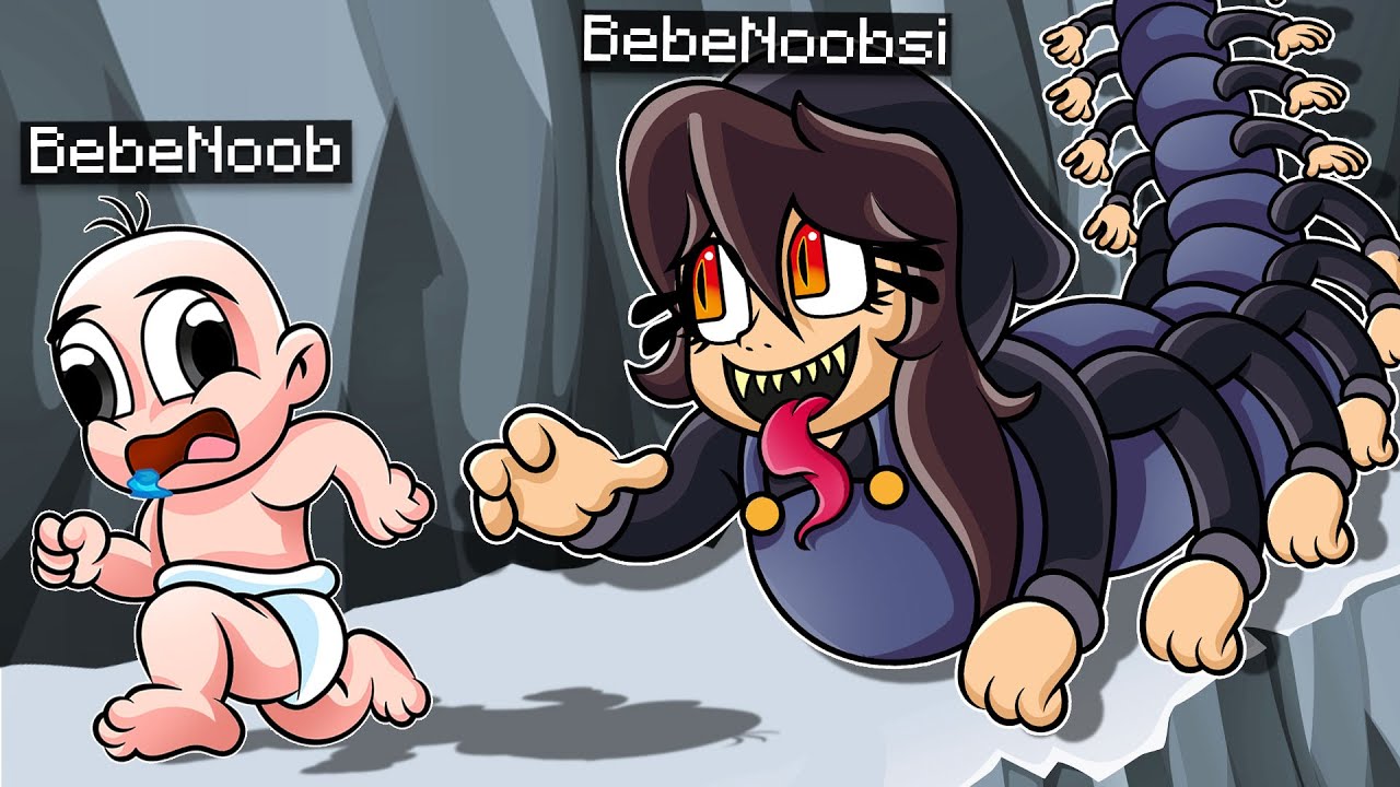 &iexcl;BEBENOOBSI SE CONVIERTE EN UN CIEMPI&Eacute;S 😭😱! BEBENOOBSI VS BEBENOOB Y BEBENANI MINECRAFT