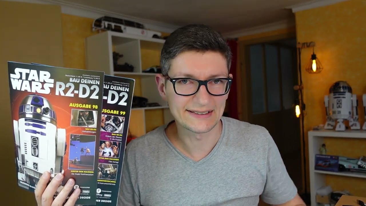 Bau den R2D2 Fanhome Ausgabe 98 und 99
