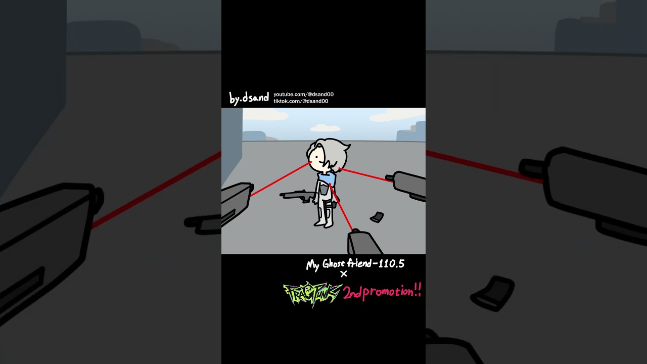 110.5-  2. Вторая акция Fragpunk!!!🔥🔥🗣️🗣️  | #myghostfriend #animation #shorts #dsand #anime  #cute