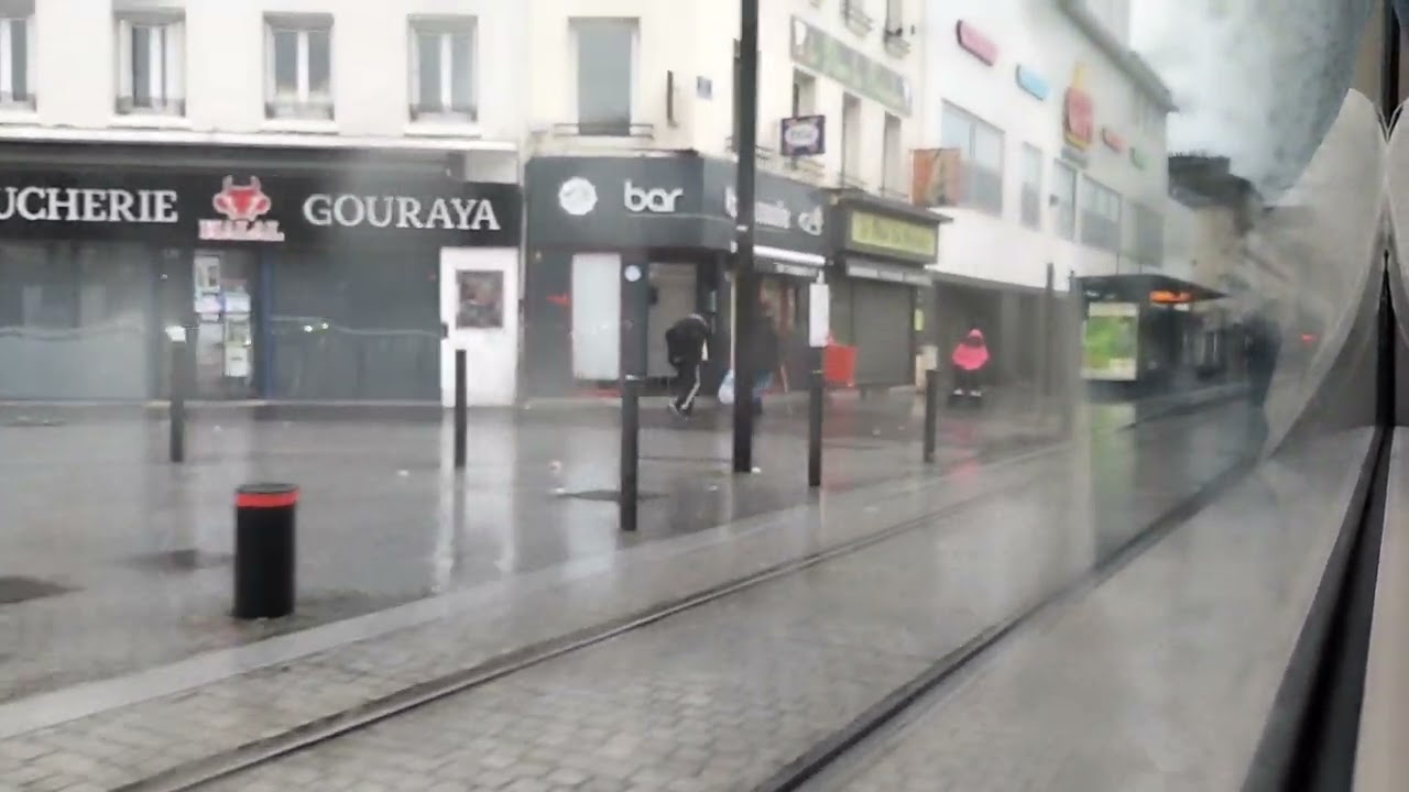 [Tram A] Trajet entre Place Jenner et Université (Le Havre)