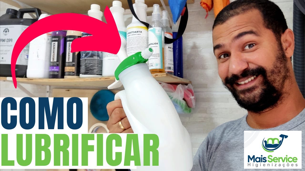 Como LUBRIFICAR seu PULVERIZADOR da GUARANY | Conserve seu equipamento | Limpeza de Estofados