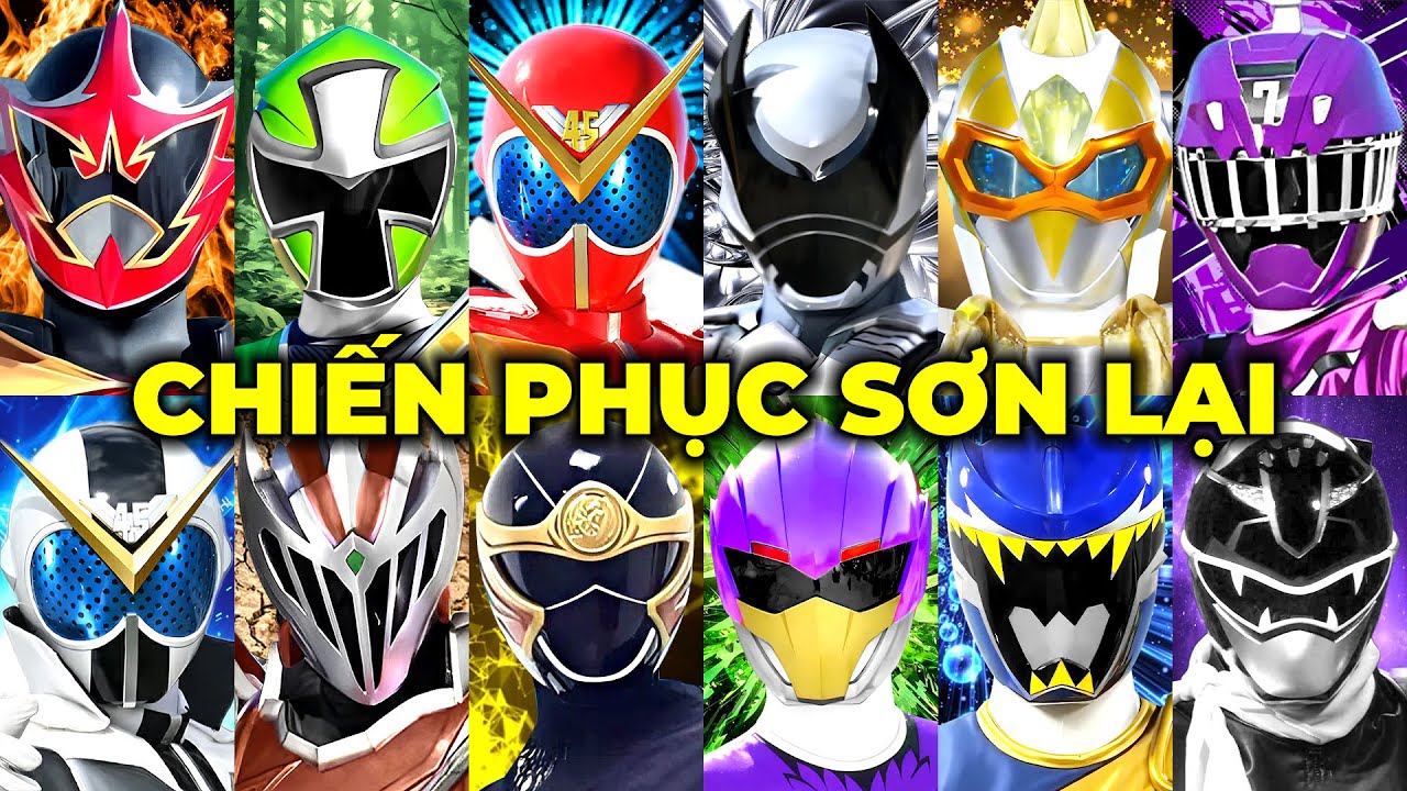 20 Siêu Nhân Mặc Chiến Phục Sơn Lại