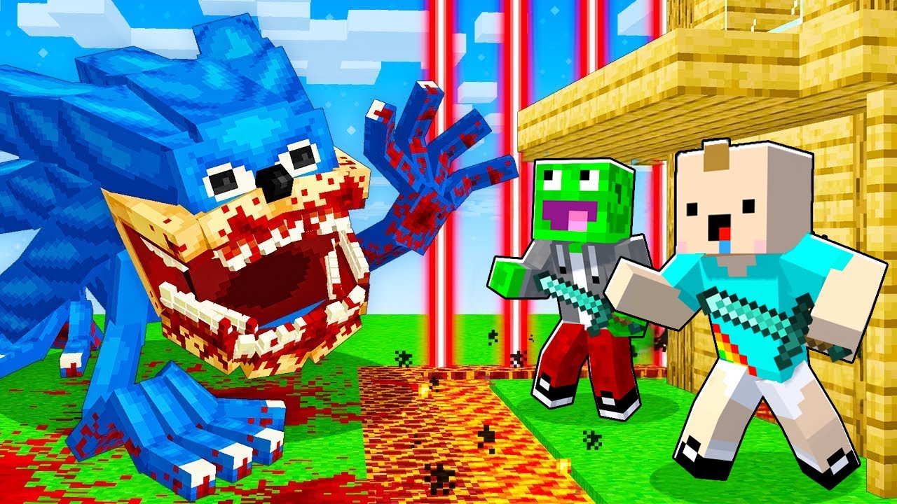 SHIN SONIC vs PALION i BOLO w MINECRAFT!
