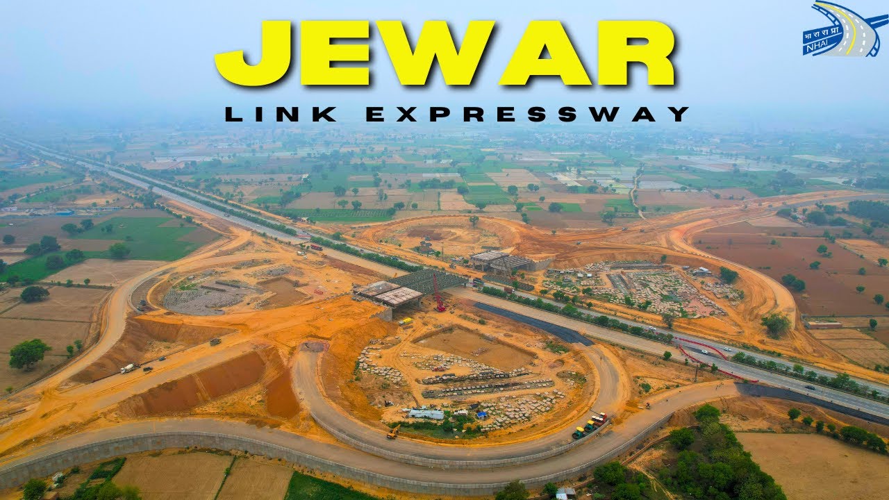जेवर लिंक एक्सप्रेसवे : July 2024 | Very Slow Progress #detoxtraveller