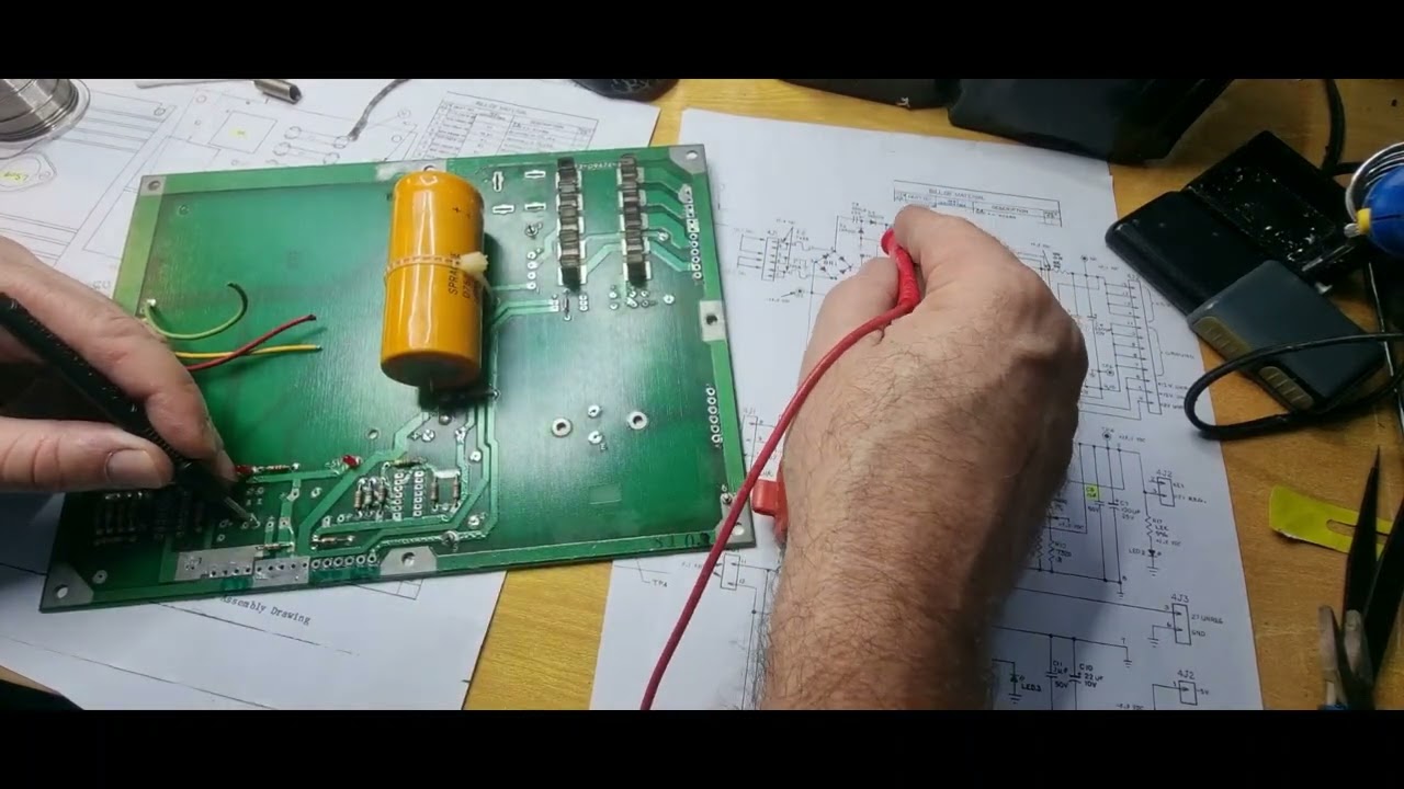 Williams D8359 Power Supply PCB Circuit Continuity Check