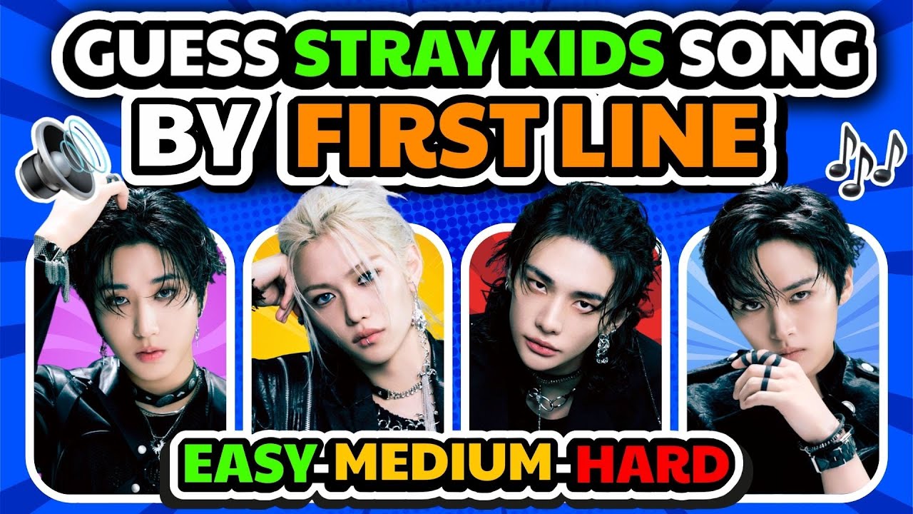 Угадайте песни Stray Kids по первой строчке 🔥 | Викторина SKZ