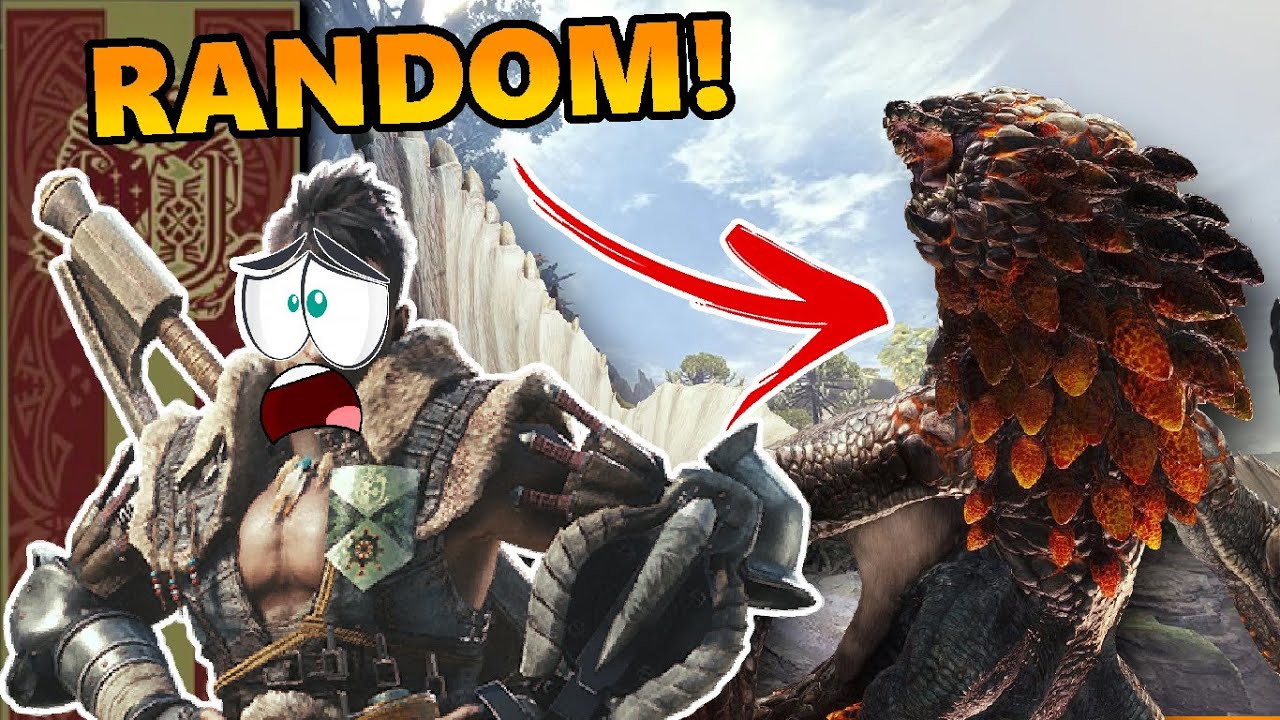 Monster Hunter World but EVERYTHING is RANDOM... AGAIN!