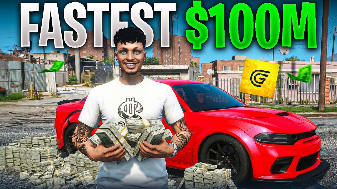 How To Get $100M in the Fastest Way Possible in GTA5 RP