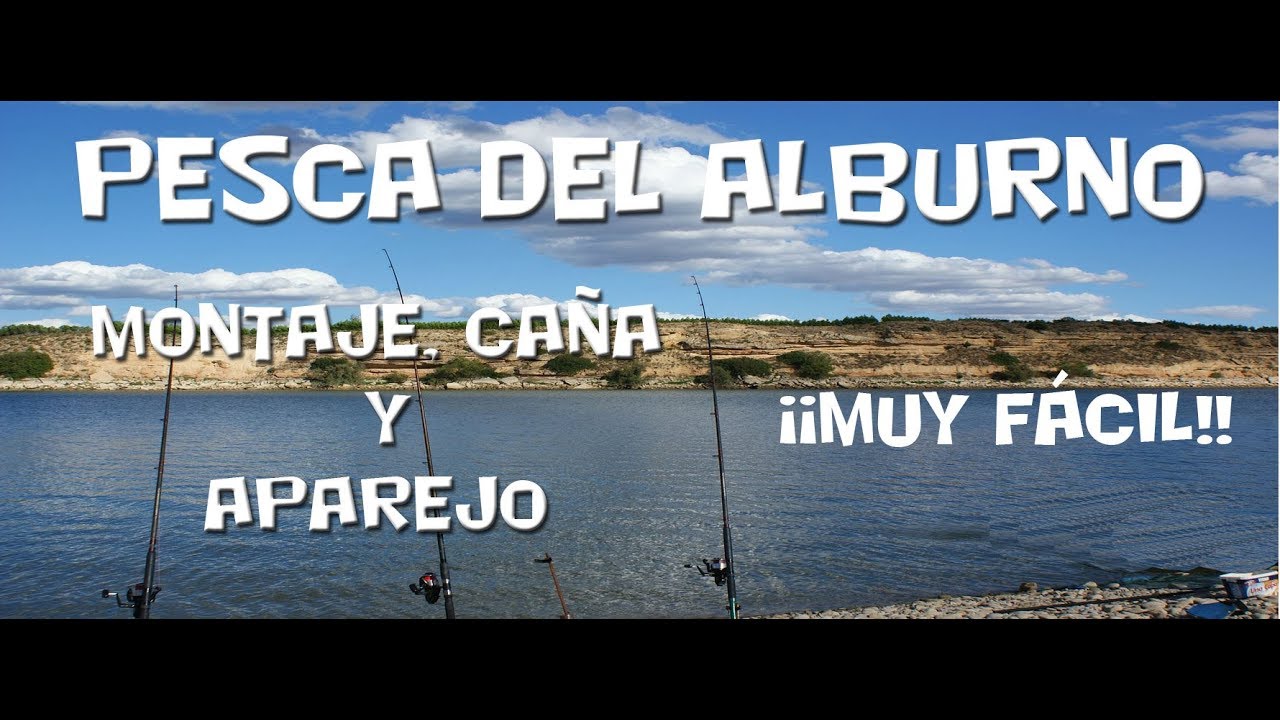 Pescar Alburnos Montaje de Caña y Aparejo. MUY FÁCIL