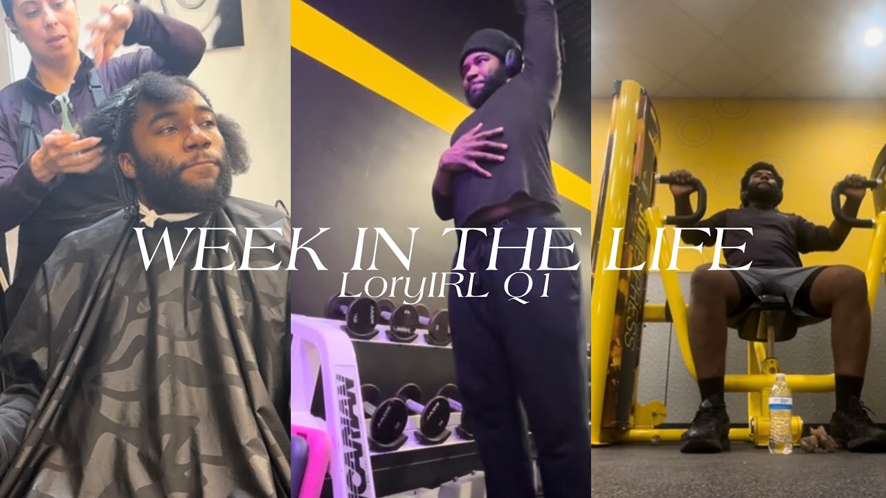 WEEK IN THE LIFE!!!! gym, hair appointments, birthday, family.