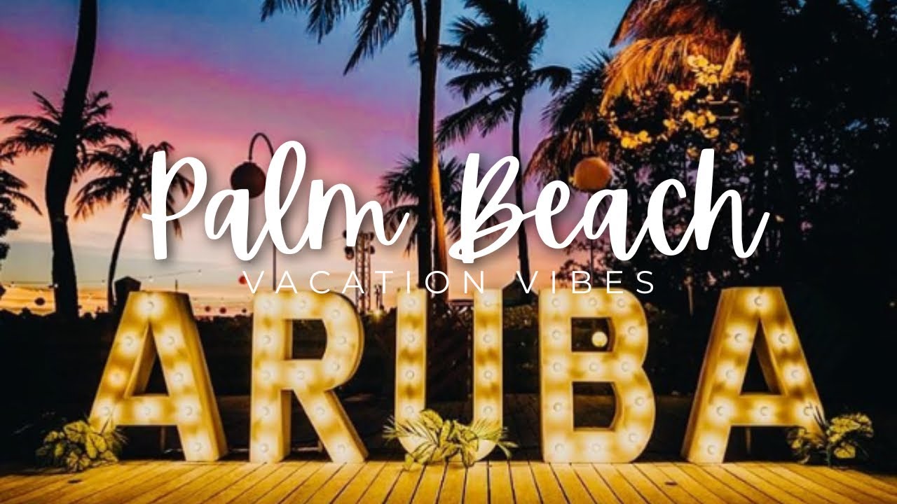 PALM BEACH ARUBA - Nightlife WalkTour Mar2/24 #arubaonehappyisland #aruba #palmbeacharuba #vacation