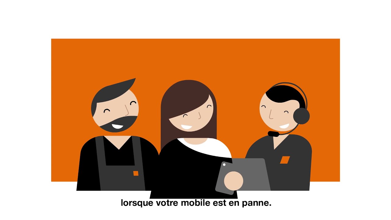 Le SAV mobile chez Orange