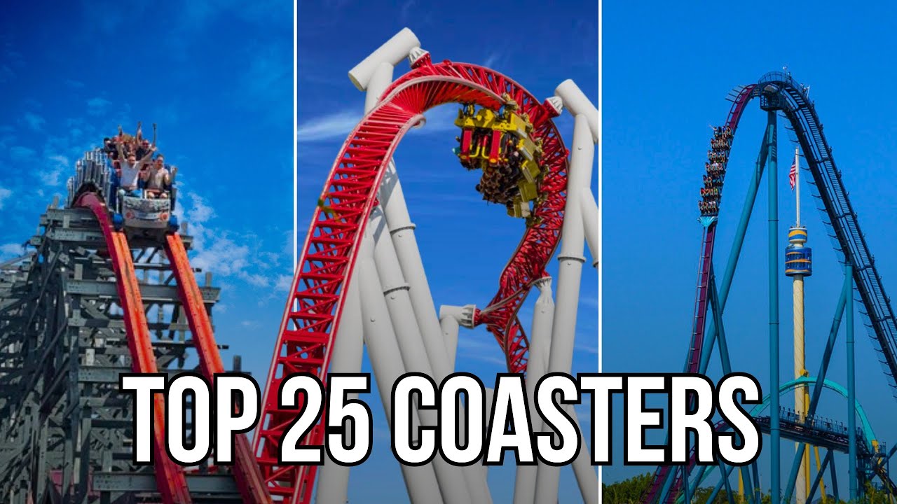 Top 25 Roller Coasters (2024)