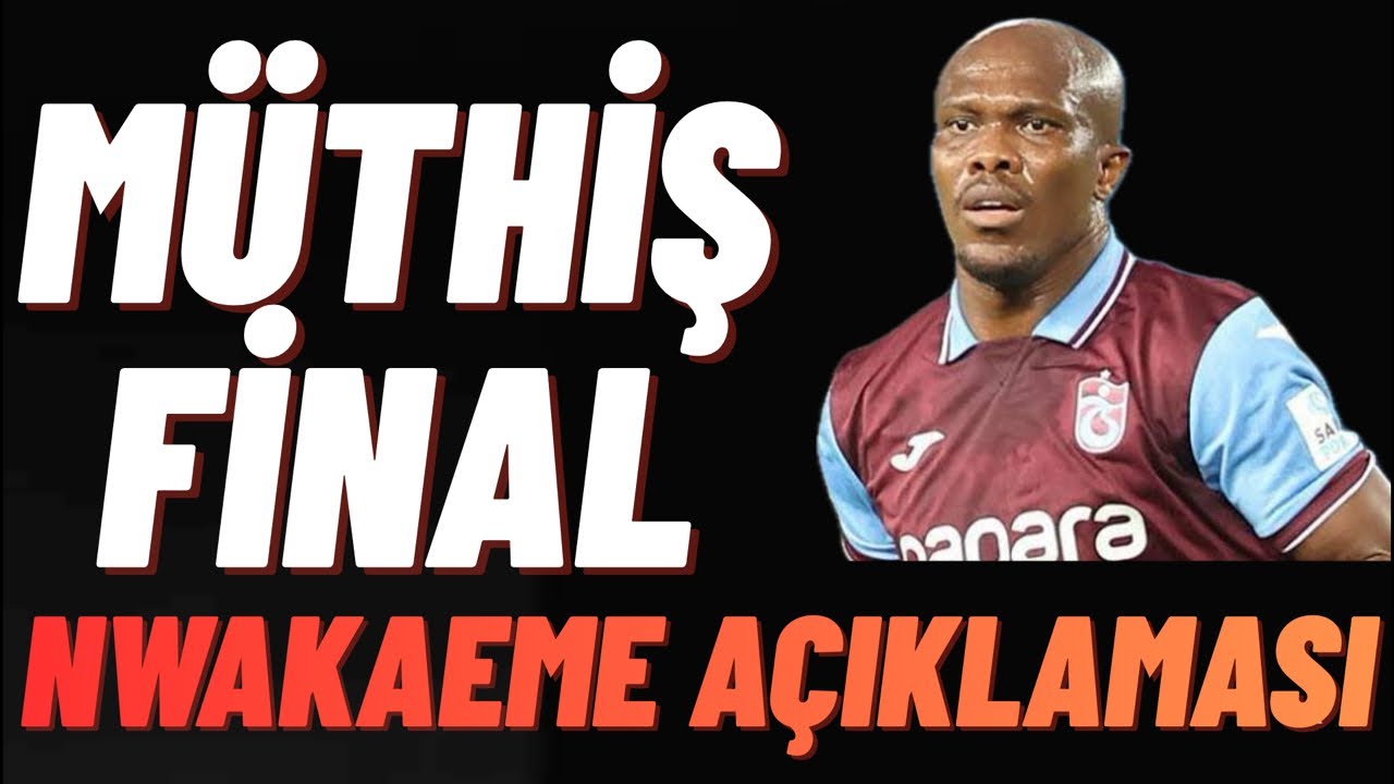 Remzi Giray Kaçar kanalı canlı yayında müthiş final ! Nwakaeme açıklaması #trabzonspor
