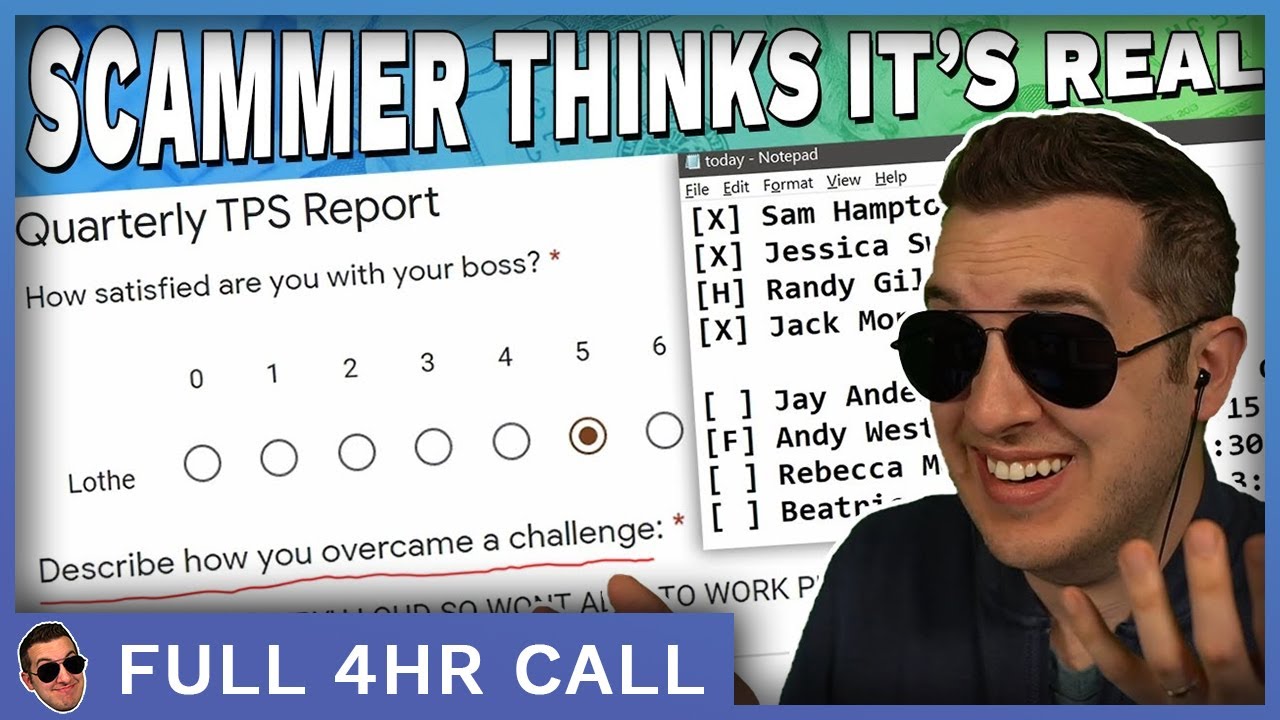Scammers Tricked Into Working For Fake Company (Full Call)