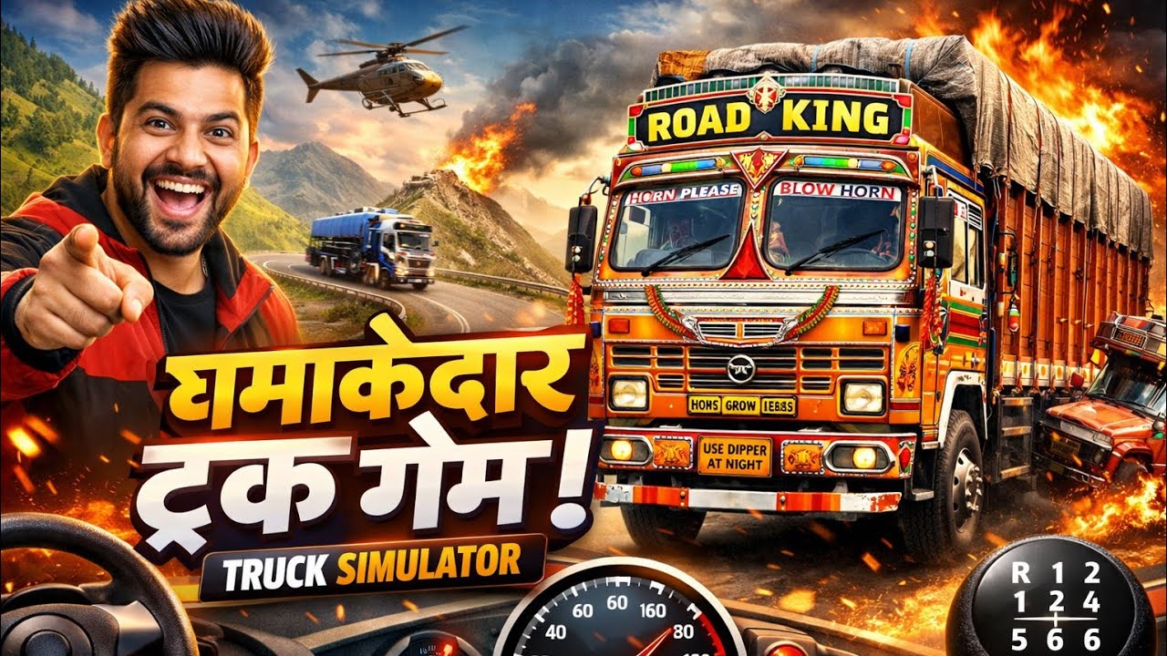 The truck game best / truck mein maja aaya tahalka / truck game