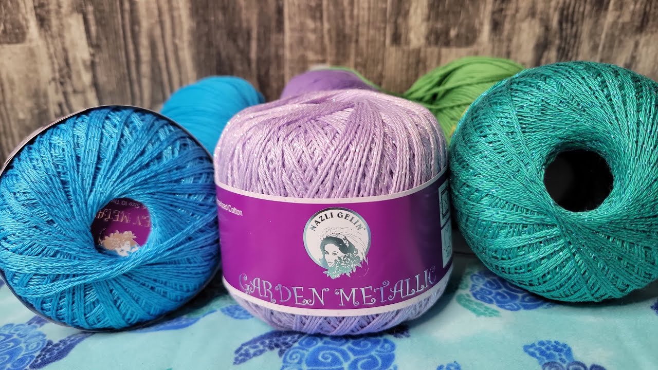 Garden Metalic thread Day 4