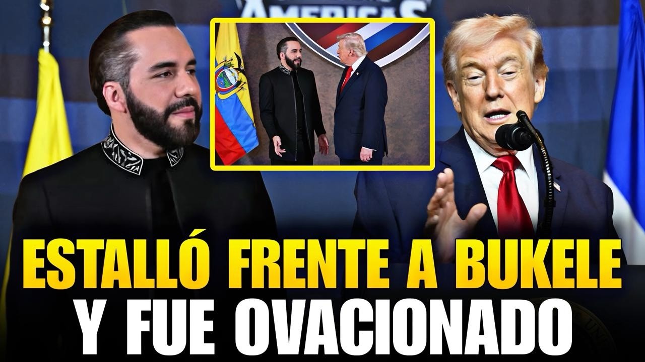 Trump ESTALLÓ Frente a Bukele en la Cumbre de las Naciones y fue OVACIONADO🤯