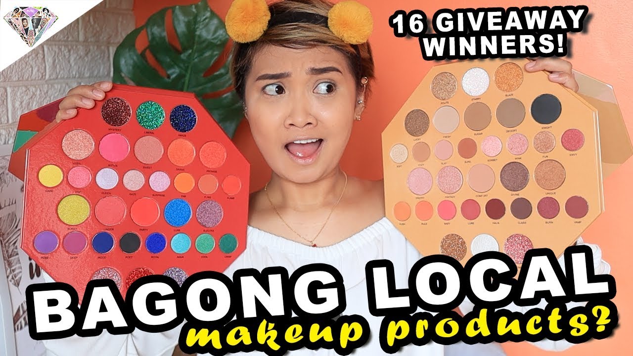 BONGGANG EYESHADOW PALETTE?! | BAGONG LOCAL MAKEUP | GIVEAWAY | MAE LAYUG