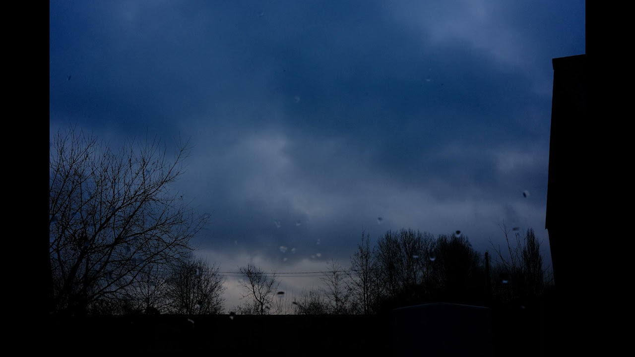 Rainy Sunrise Timelapse HD