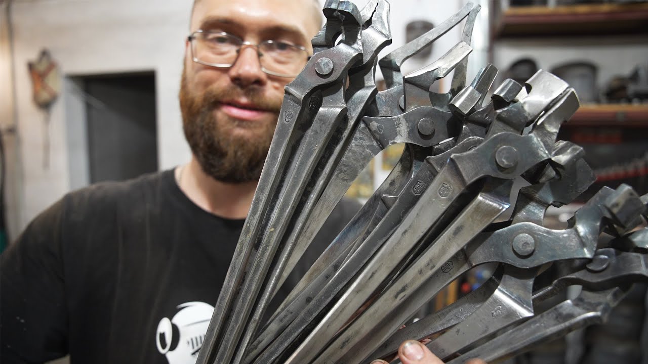 Зробив купу ковальських кліщів! Легко, швидко, красиво