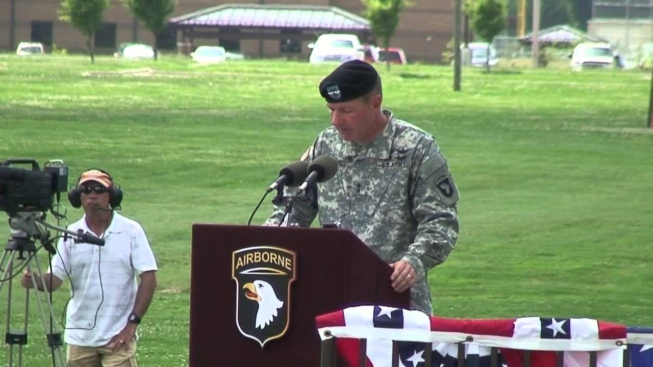 101st Airborne Division Change of Command