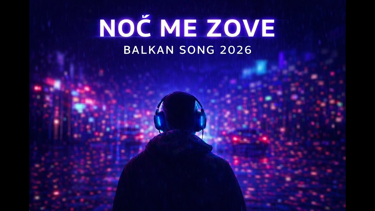 NOĆ ME ZOVE Nova Pjesma 2026 🤩🤩🤩 #balkan #pesma #srbija #bosna #fyp 