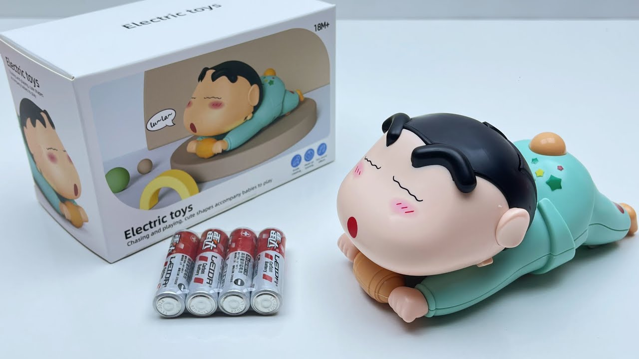 Unboxing Electric Toys | Crayon Shin-chan Toys | Rabbit Spray Car | Happy Bus Park | ASMR