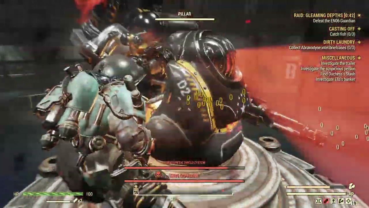 Fallout76 EN06 chainsaw solo