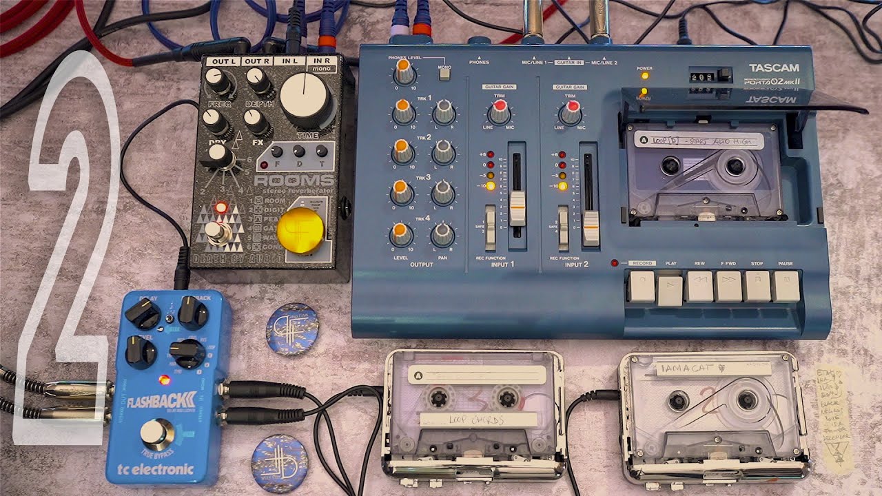 TAPE ORCHESTRA // CASSETTE LOOPS || Drone #2 [Death By Audio Rooms | Tc Electronic Flashback 2]