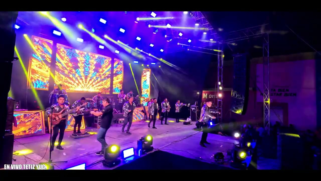 Capitanes de la cumbia en vivo Tetiz POP SERENO MORENO.