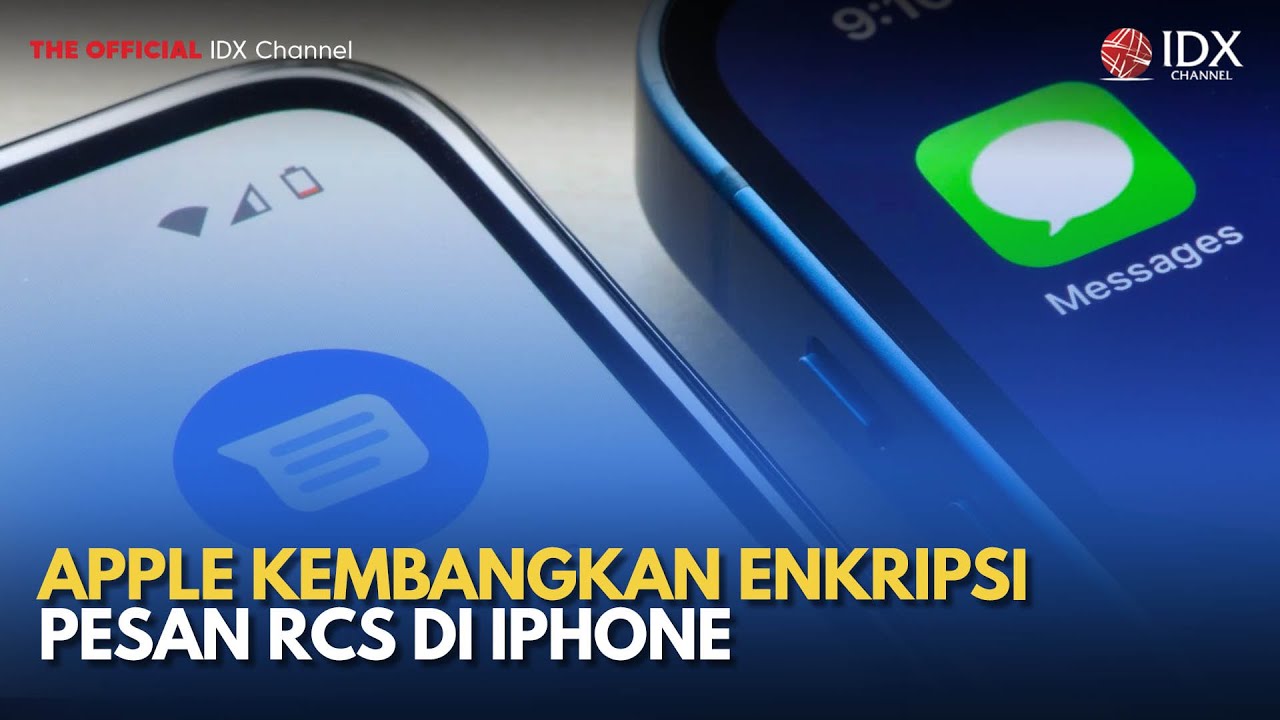 Apple Kembangkan Enkripsi Pesan RCS di iPhone | TECH BIZZ