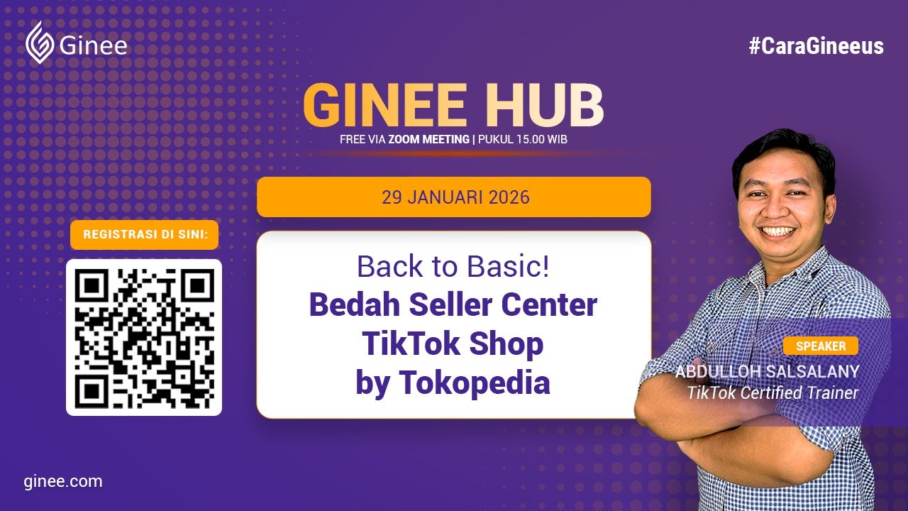 Back to Basic! Bedah Seller Center TikTok Shop by Tokopedia