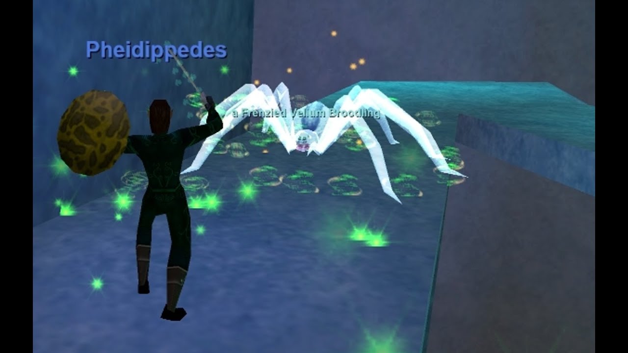 Druid Solos Frenzied Velium Broodling, Velketor's Labyrinth, Project 1999 EverQuest