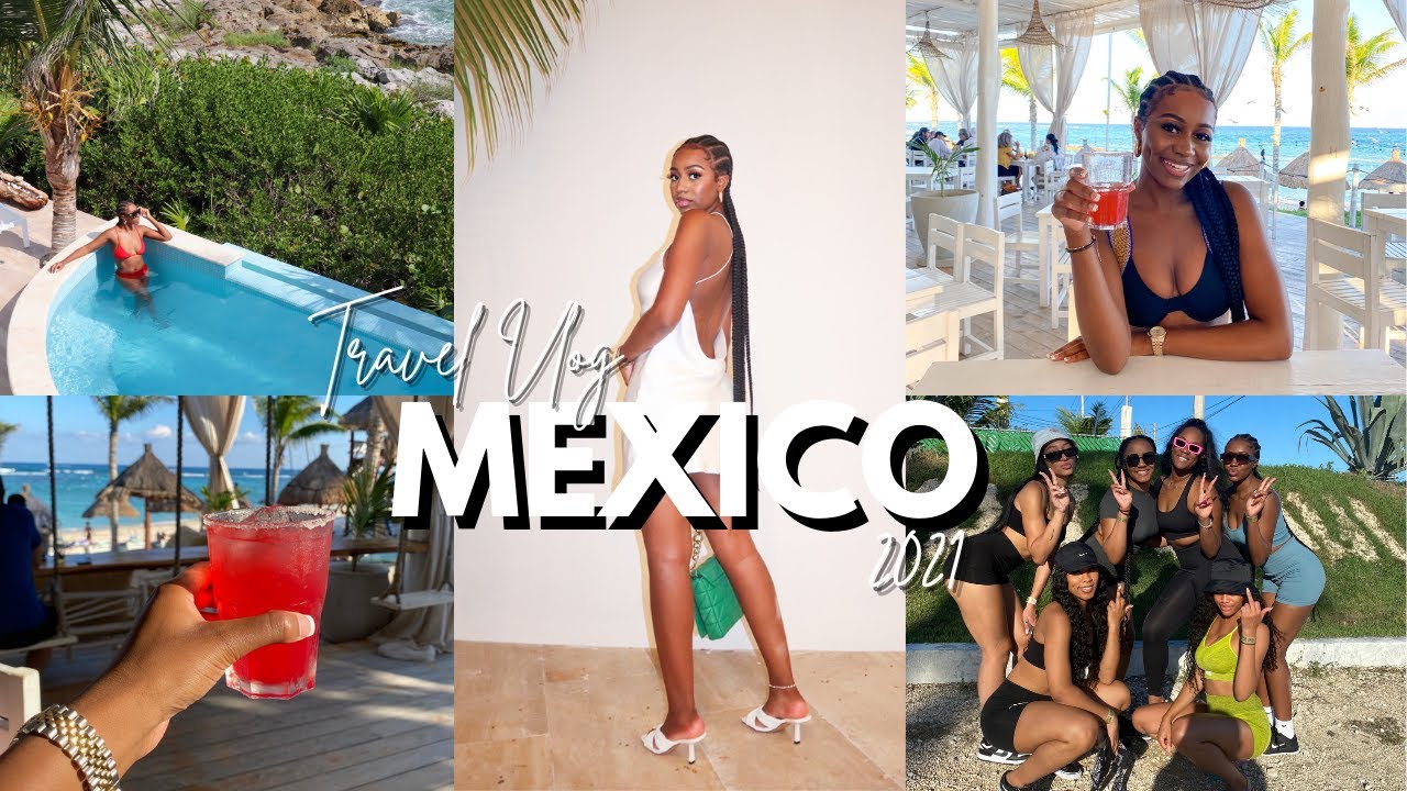 MEXICO VLOG | MEXICO 2021| GROUP TRIP | ROSA NEGRA | TULUM | ATV RIDES | BEACH CLUB | ALLABOUTASH