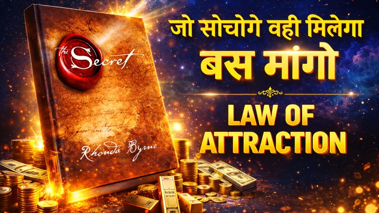 The Secret by Rhonda Byrne | Full Hindi Book Summary | Law of Attraction Explained