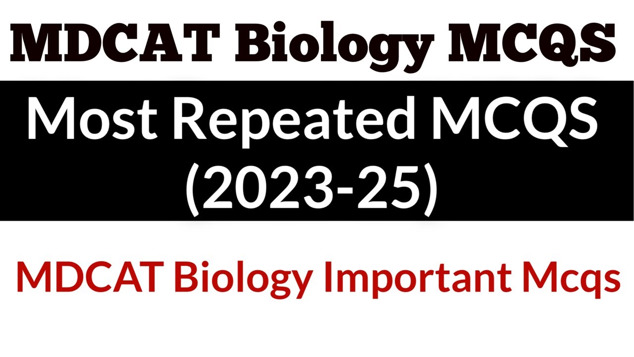 MDCAT Biology Important Mcqs || MDCAT Biology Past Papers Solved Mcqs ||MDCAT Biology MCQS 2026 Prep