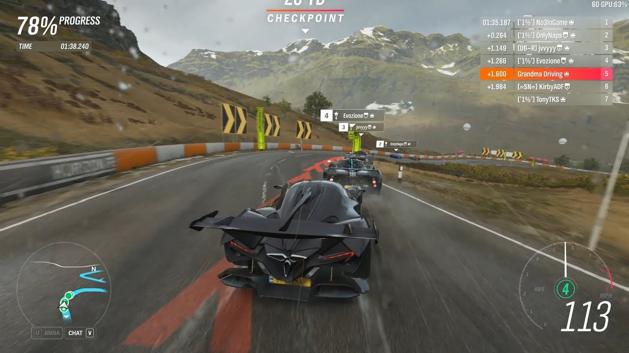 Forza Horizon 4 - Apollo Intensa Emozione, an Alternative Meta for S2 Wet [Ranked Adventure]