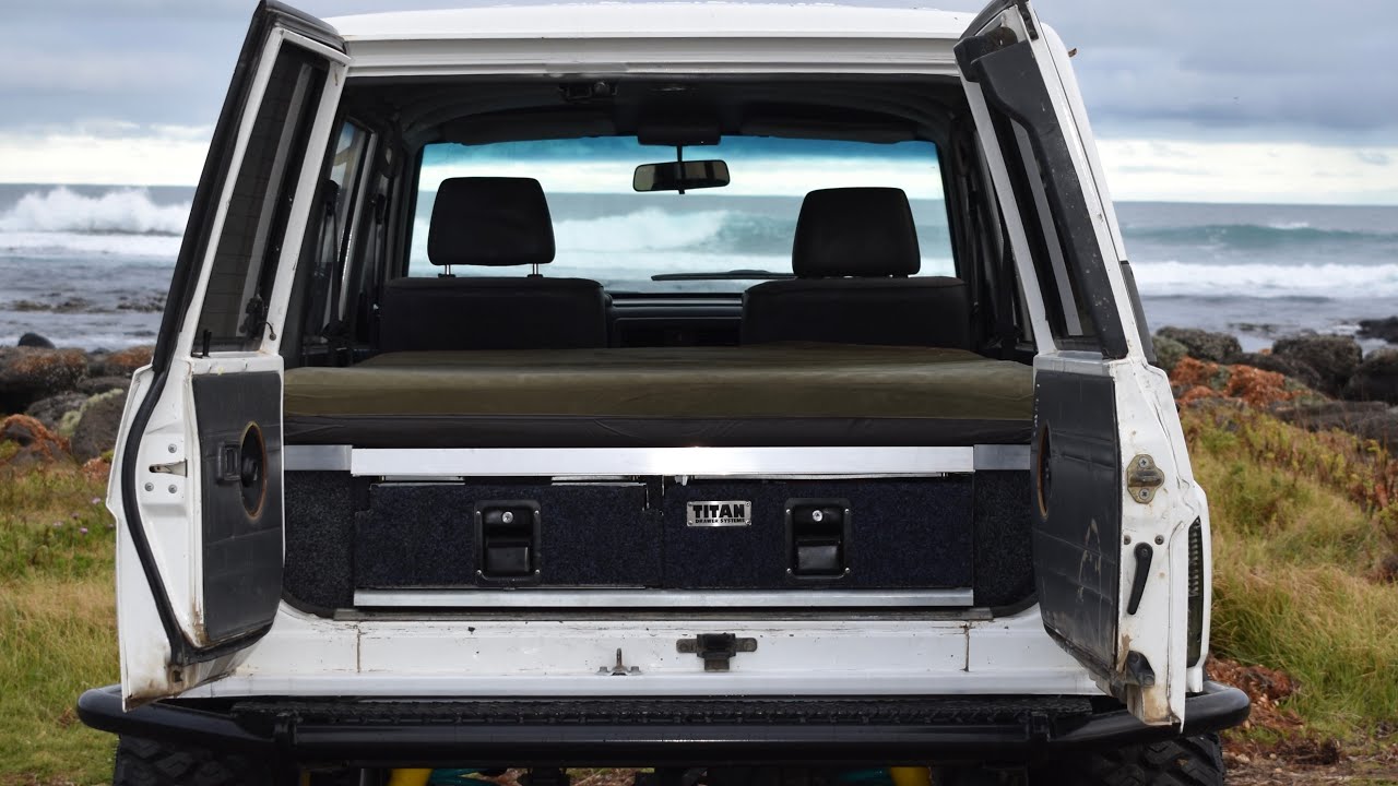 GQ Patrol Bed And Drawers setup